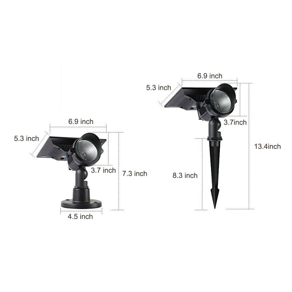 Lawn Spot Lights Outdoor Adjustable Solar Tree Light