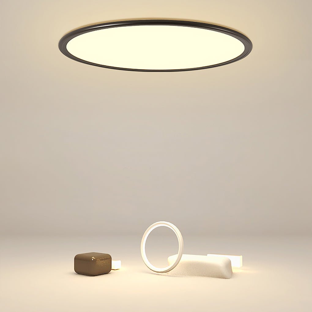 Round LED Ceiling Lights Modern Ultra-Thin Recessed Light