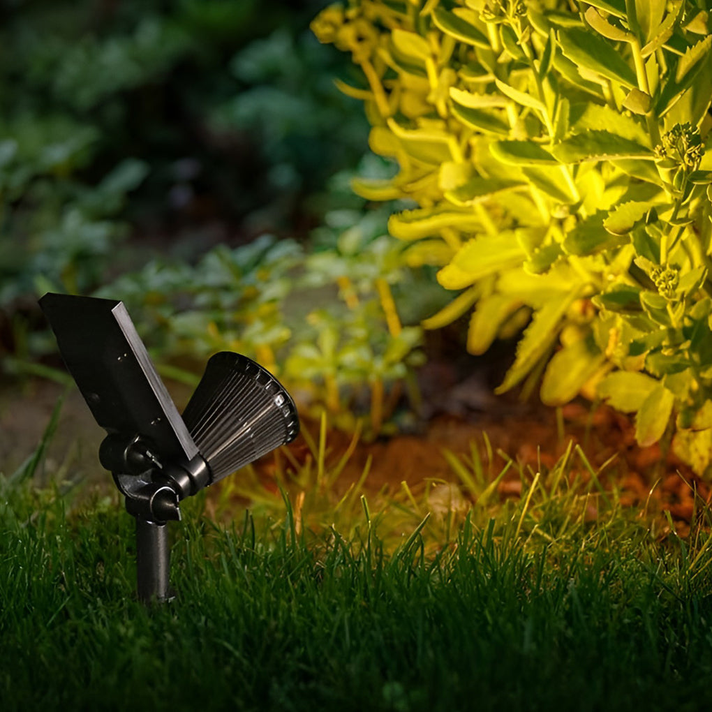 Solar Powered Spotlights Waterproof Modern Landscape Light
