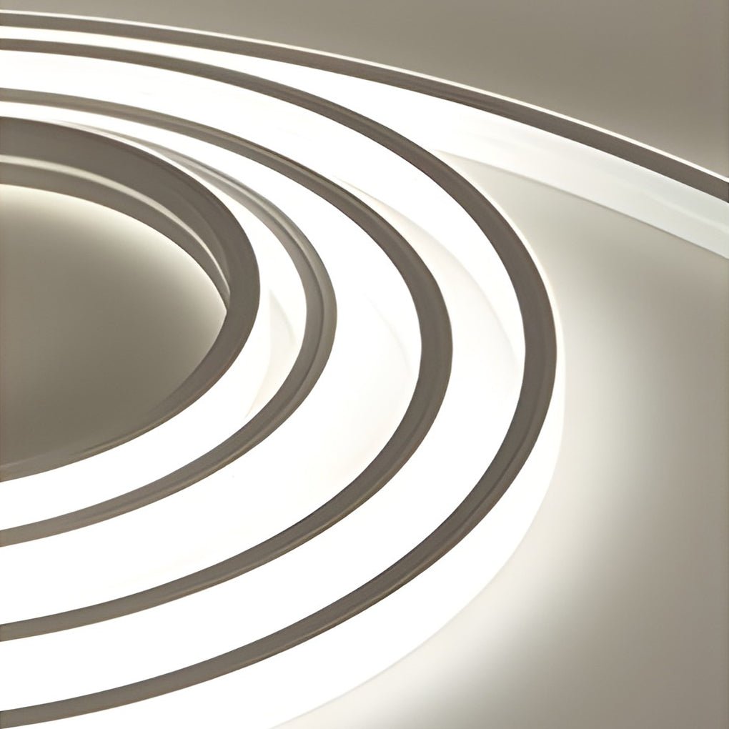 Outdoor Embedded LED Light Strips Modern Flexible Light