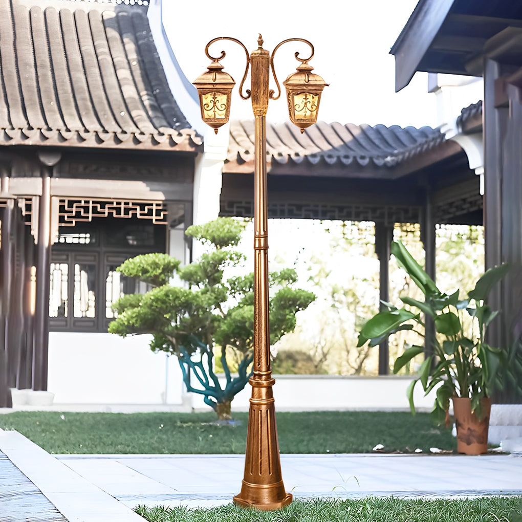 Retro Outdoor Lamp Post European Waterproof Street Light