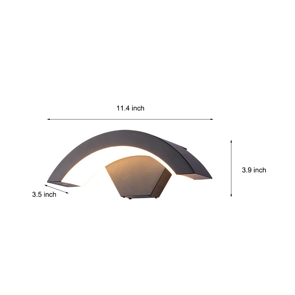 LED Wall Light Outdoor Downlights Porch Wall Mounted Sconce