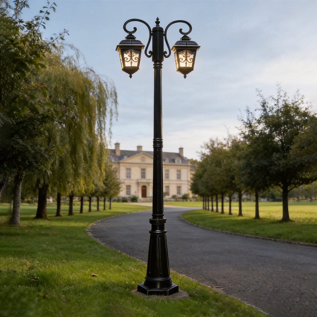 Retro Outdoor Lamp Post European Waterproof Street Light