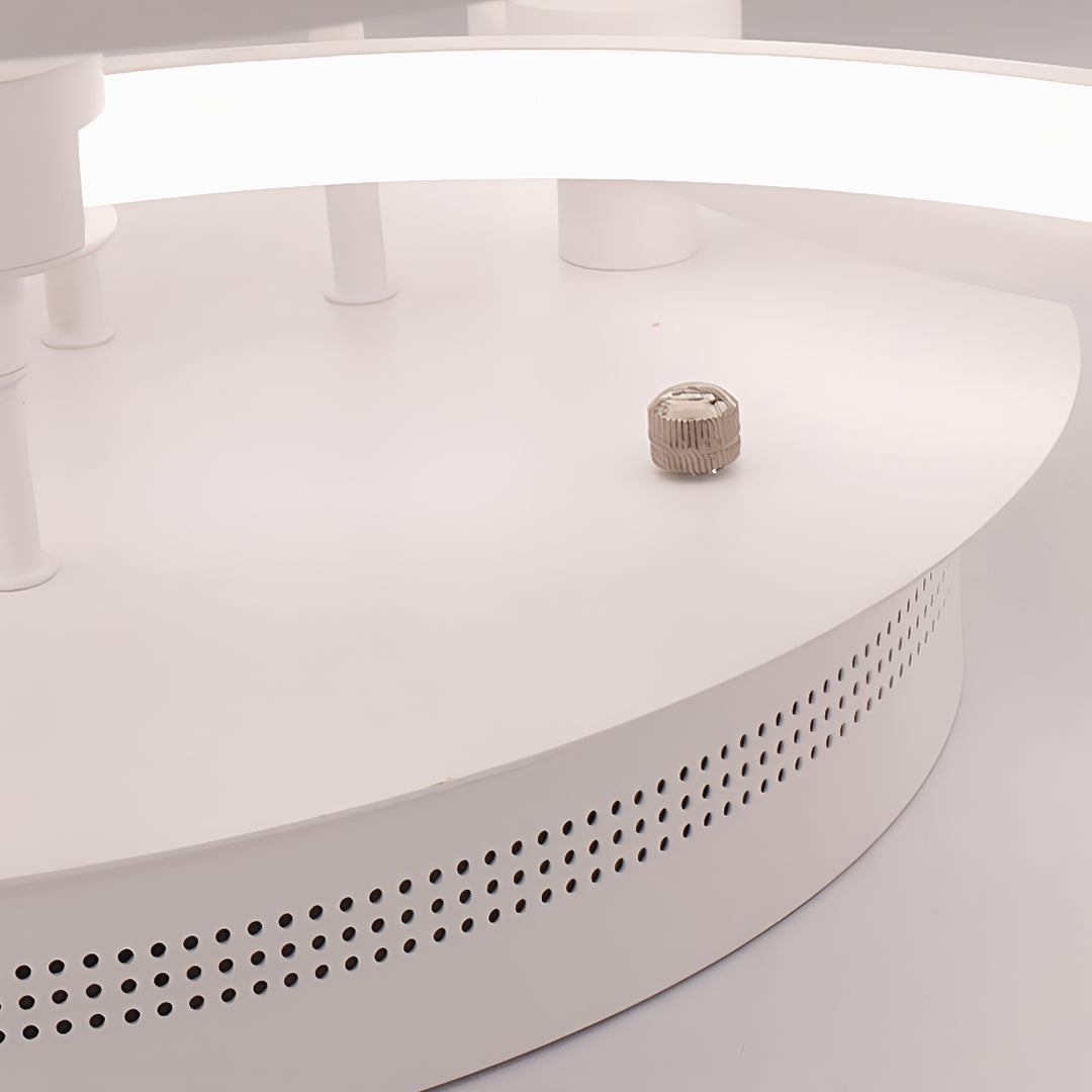 Multi Ring Ceiling Lights Elegant Unique Overlapping Rings Lamp