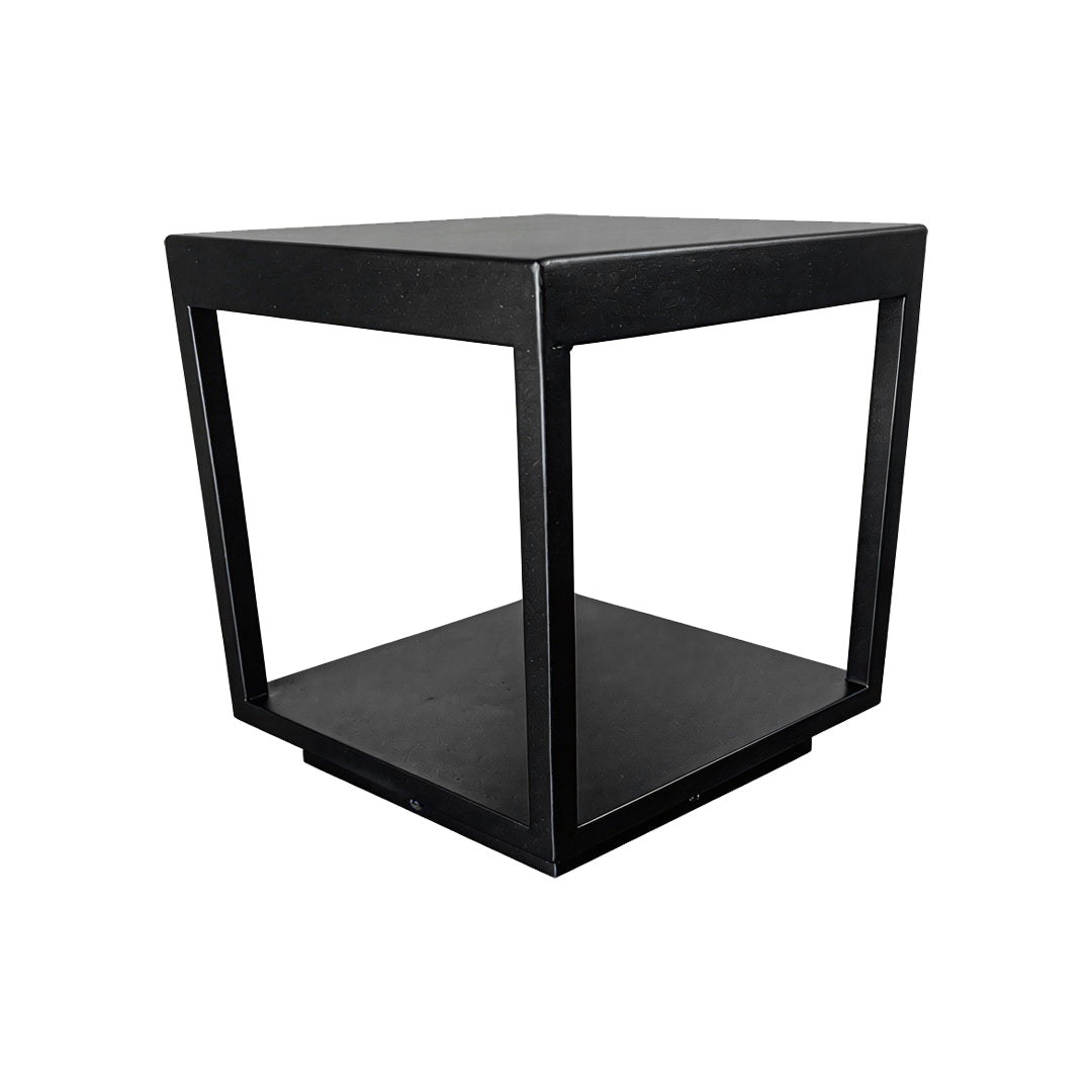 Concrete Pillar Lights Modern Open-Frame Square LED Light