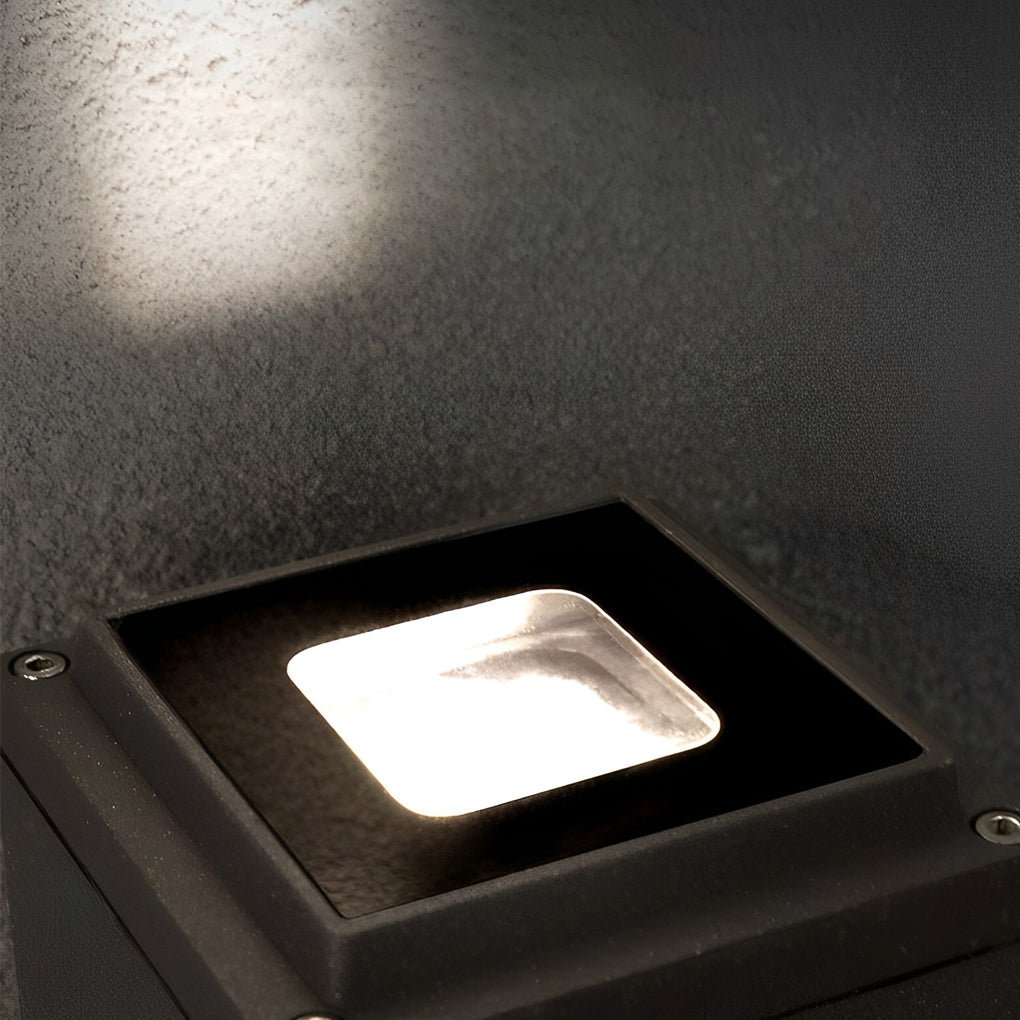 Narrow Beam Wall Sconce Up-Down LED Outdoor Building Wall Washer Light