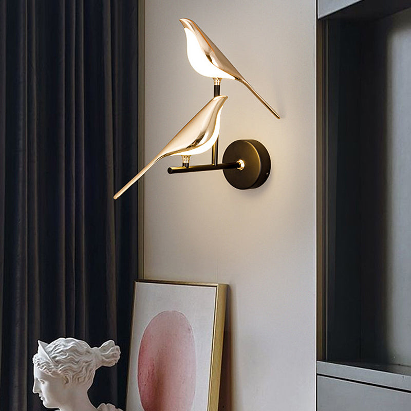 Bird Wall Light Nordic Style Creative Minimalist LED Lamp