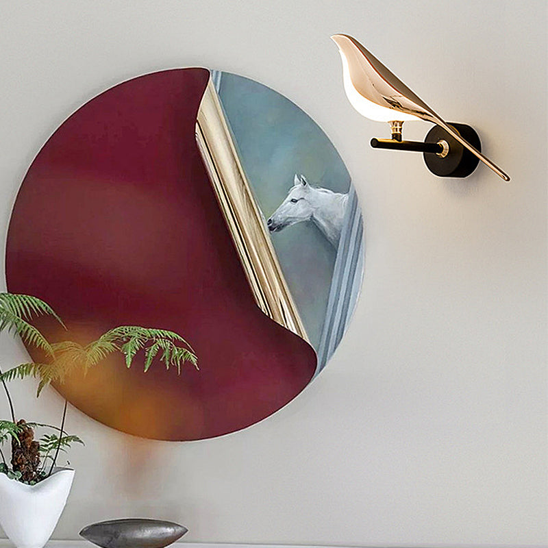 Bird Wall Light Nordic Style Creative Minimalist LED Lamp