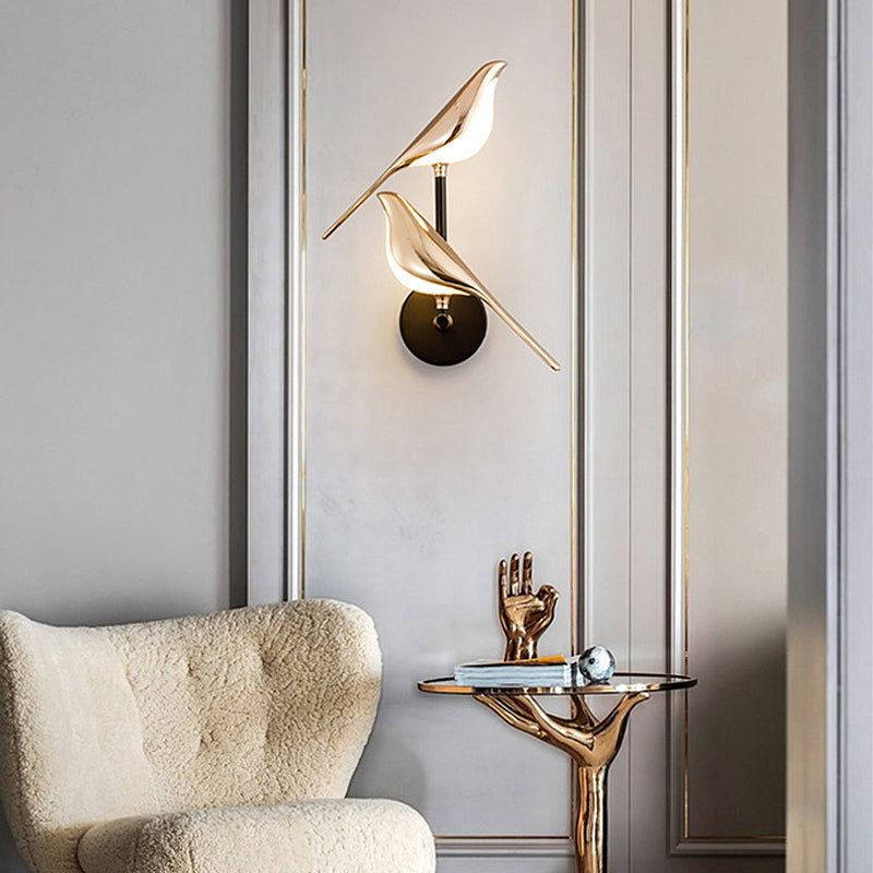 Bird Wall Light Nordic Style Creative Minimalist LED Lamp