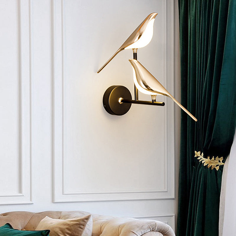 Bird Wall Light Nordic Style Creative Minimalist LED Lamp