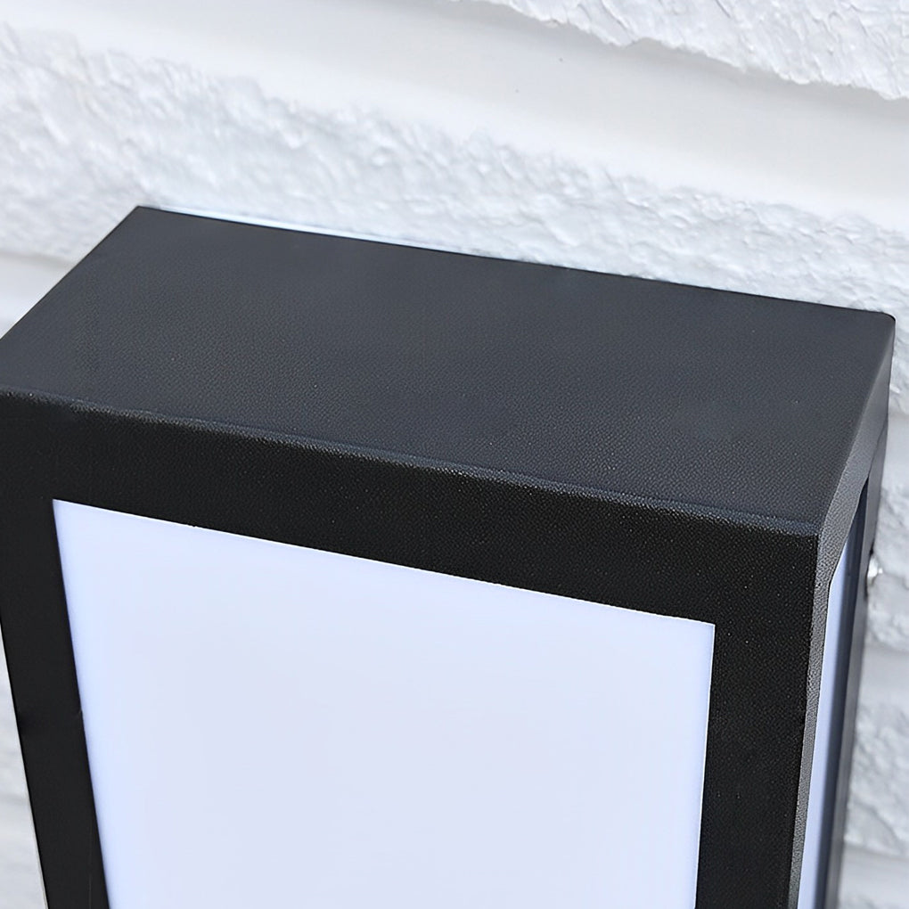 Rectangle Outdoor Wall Lighting Modern LED Waterproof Light