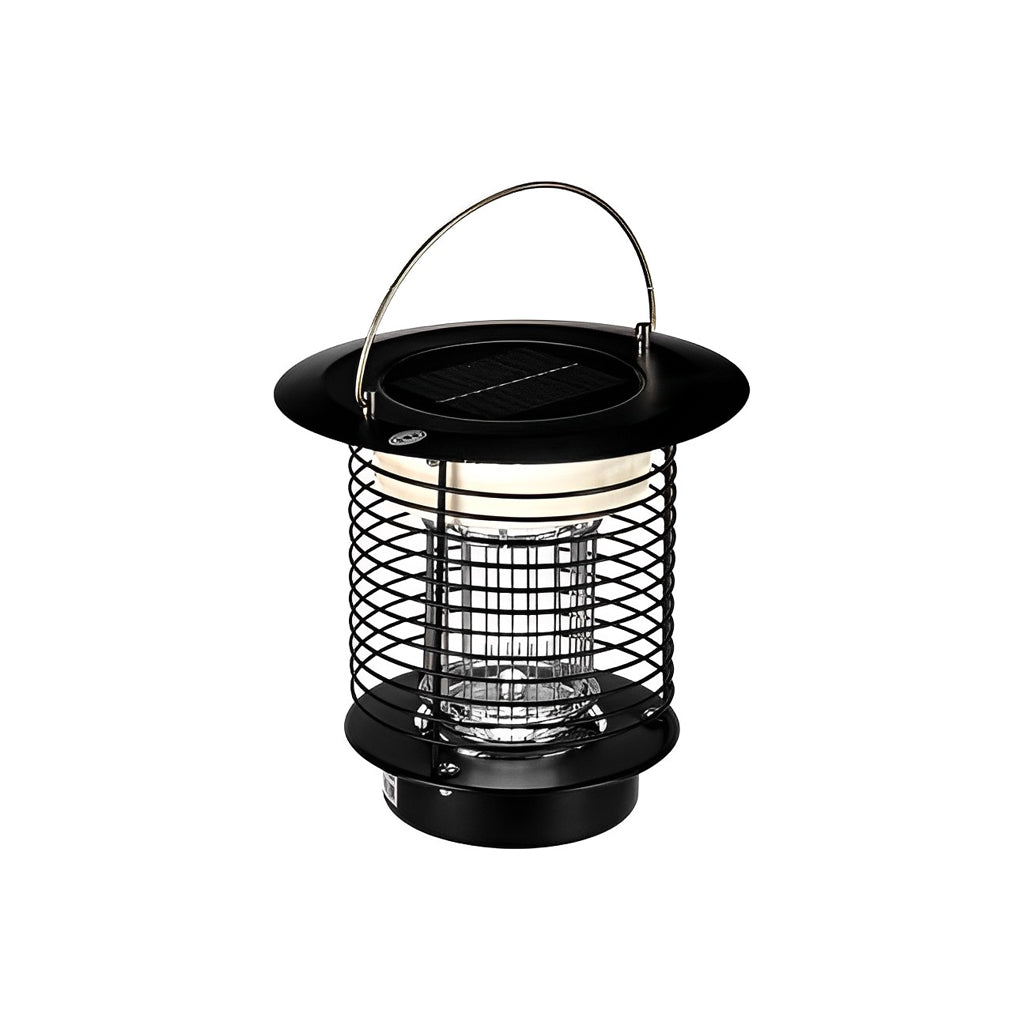 Solar Light Bug Zapper Solar Garden Purple-Light Mosquito Killer Lamp