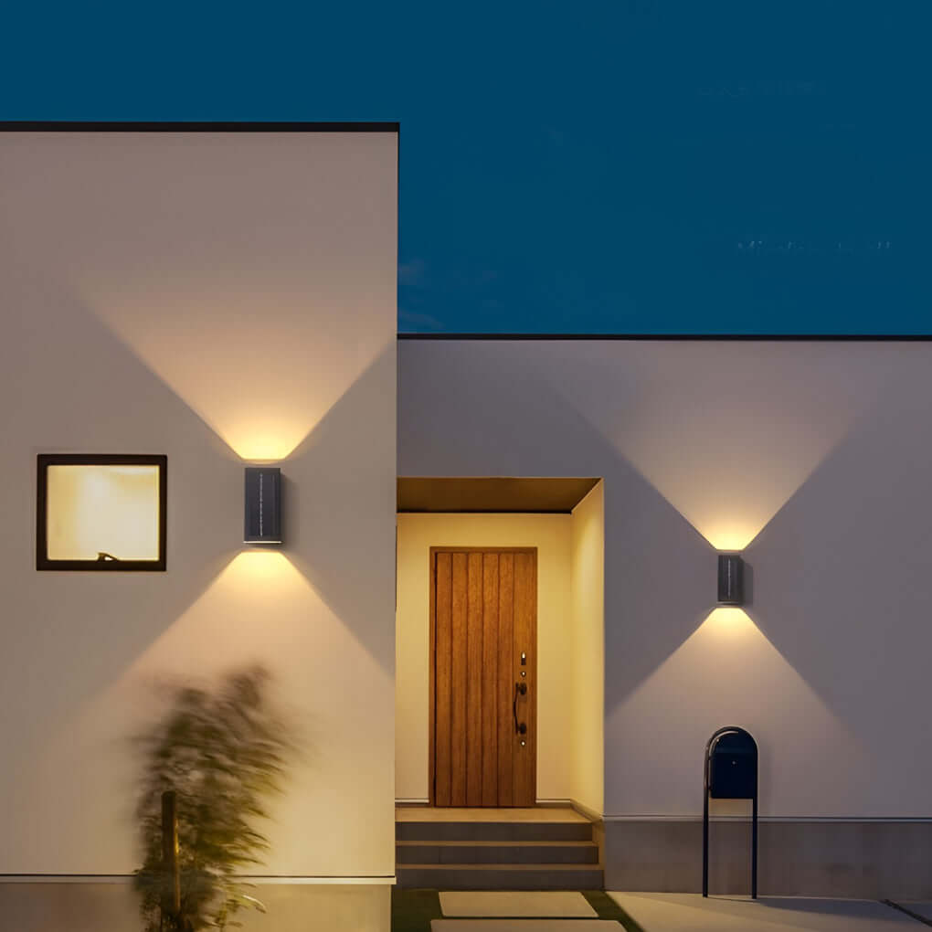 Black up down Wall Light Modern Waterproof LED Light
