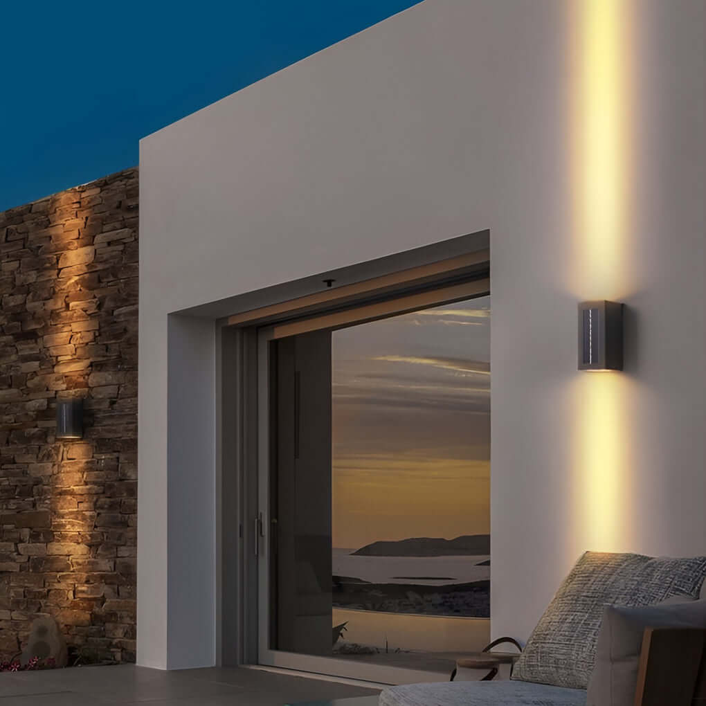 Black up down Wall Light Modern Waterproof LED Light