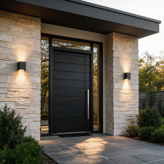 Black Wall Lights Modern up and down LED Outdoor Light