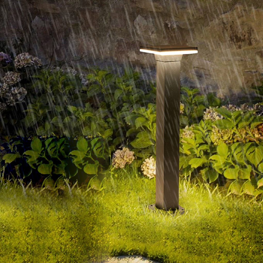 Bollard Pathway Lights Minimalist Waterproof LED Landscape Light