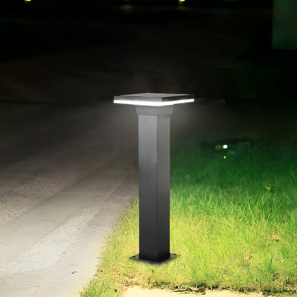 Bollard Pathway Lights Minimalist Waterproof LED Landscape Light