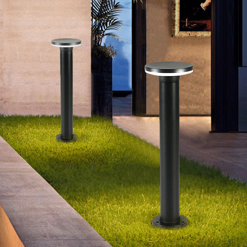 Bollard Pathway Lights Minimalist Waterproof LED Landscape Light