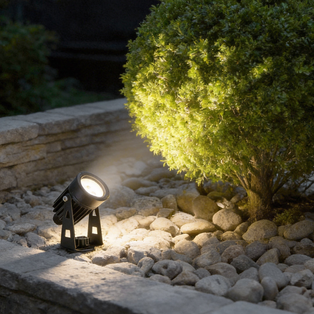Solar Powered Landscape Spotlight Outdoor Adjustable Light