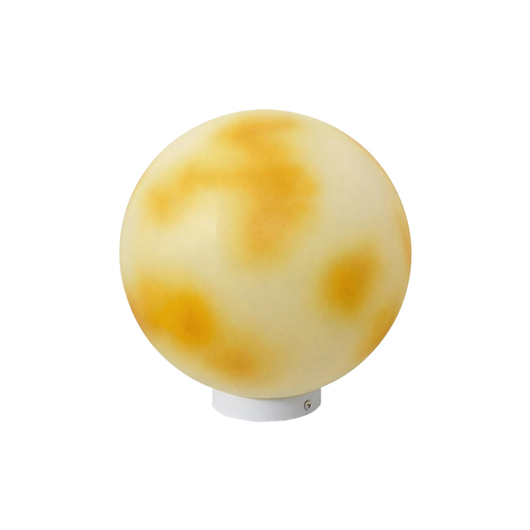 Moon-Shaped Stone Pillar Light Outdoor Decorative Light