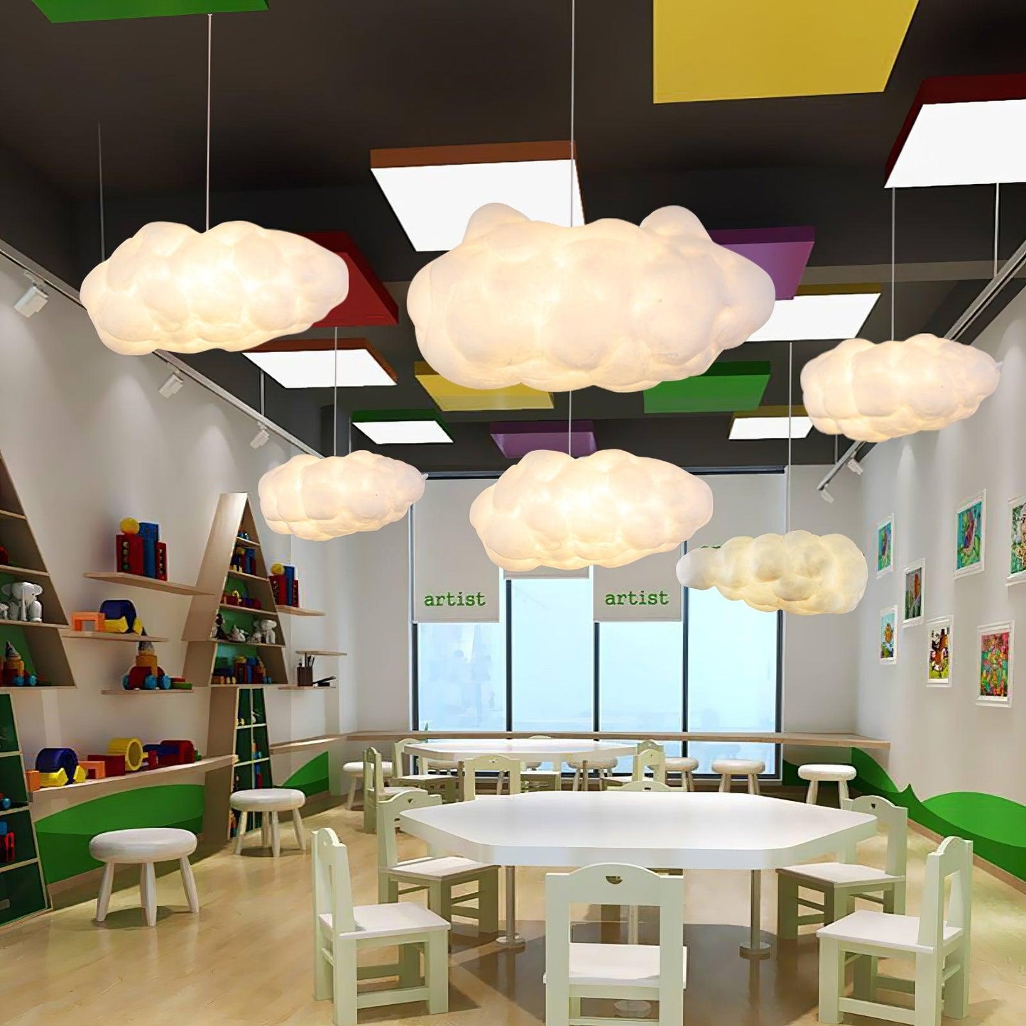 Cloud like Pendant Light Modern Art Design Ceiling Light