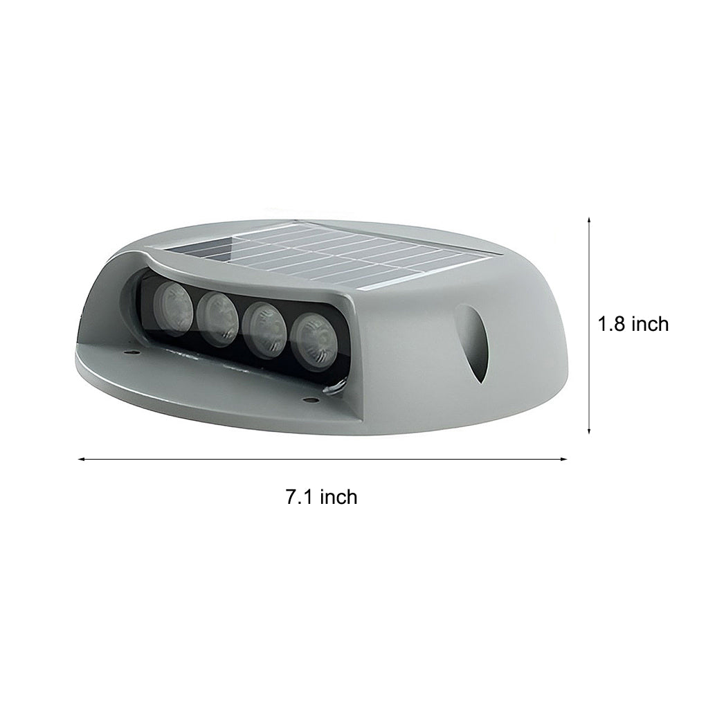 LED Deck Pathway Lighting Embedded Solar Landscape Light