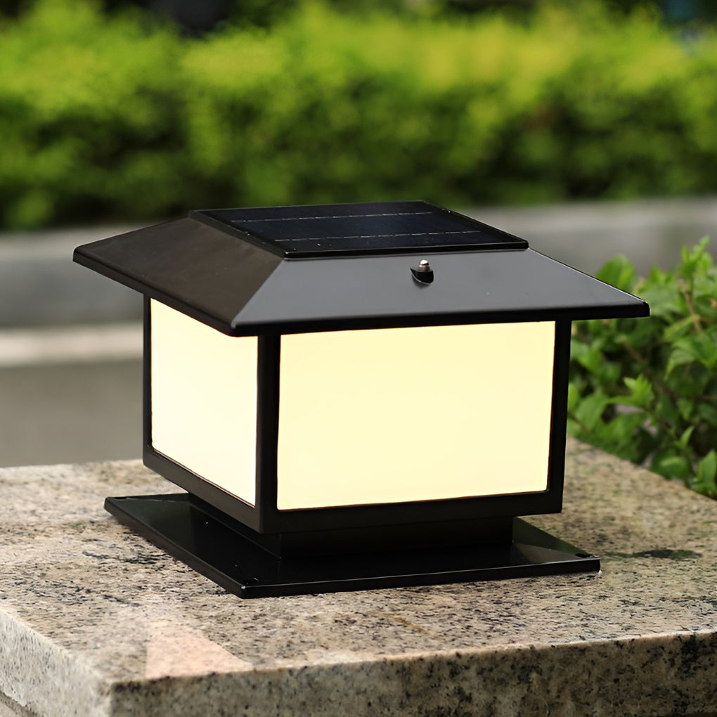 Modern Outdoor Pillar Lights LED Waterproof Fence Lights