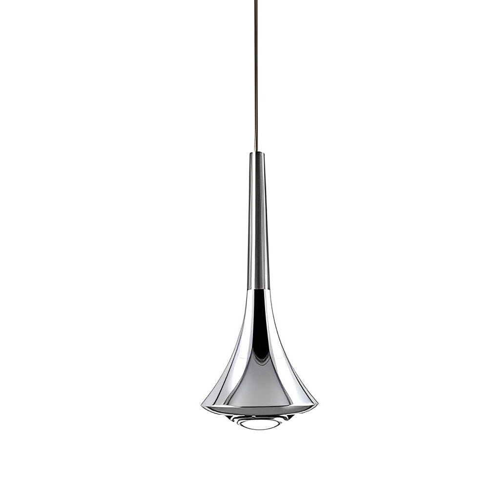 Contemporary Mini Pendant Lights Teardrop Metal Ceiling Light