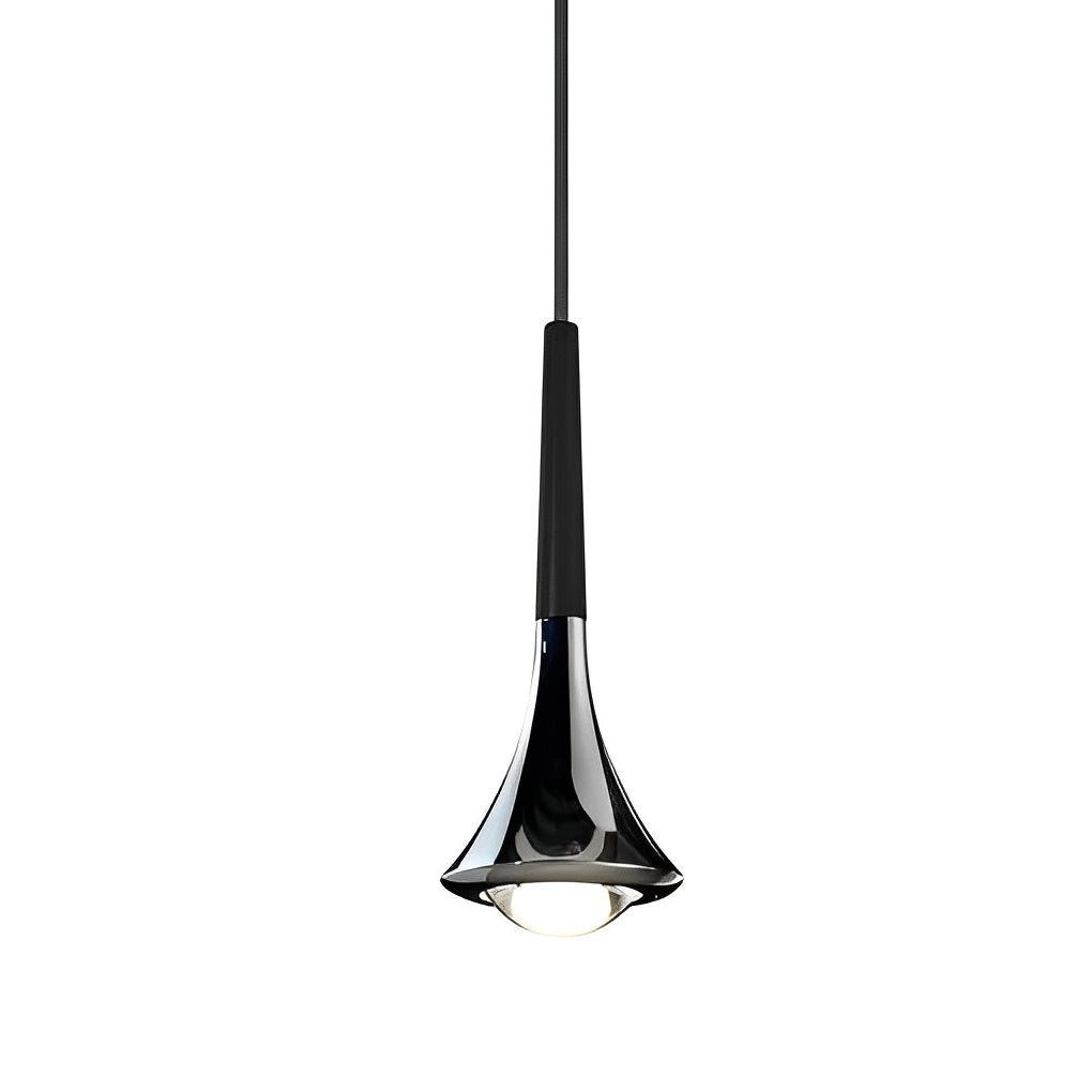 Contemporary Mini Pendant Lights Teardrop Metal Ceiling Light