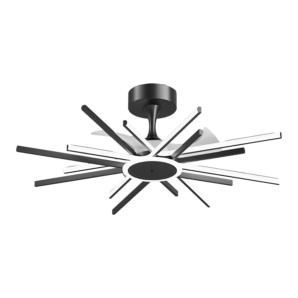 Creative Ceiling Fan Light Modern LED Starburst Light