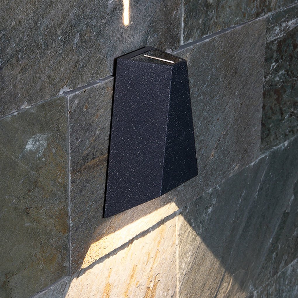 Black up down Outdoor Wall Lights Modern LED Creative Lamp