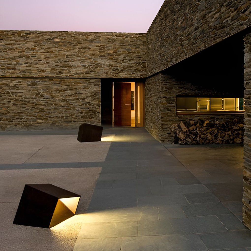 Cube Path Light Ingenious Outdoor Landscape Geometric Light