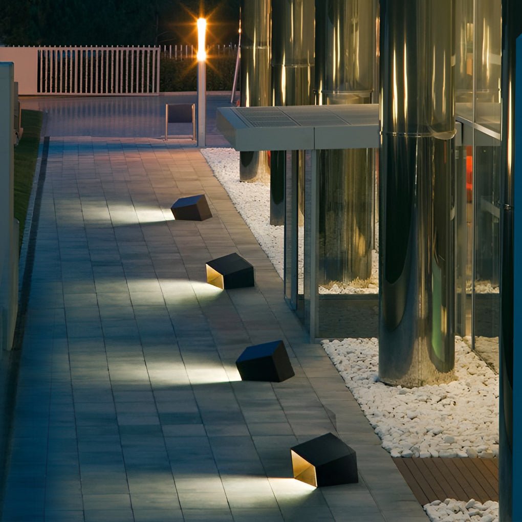 Cube Path Light Ingenious Outdoor Landscape Geometric Light