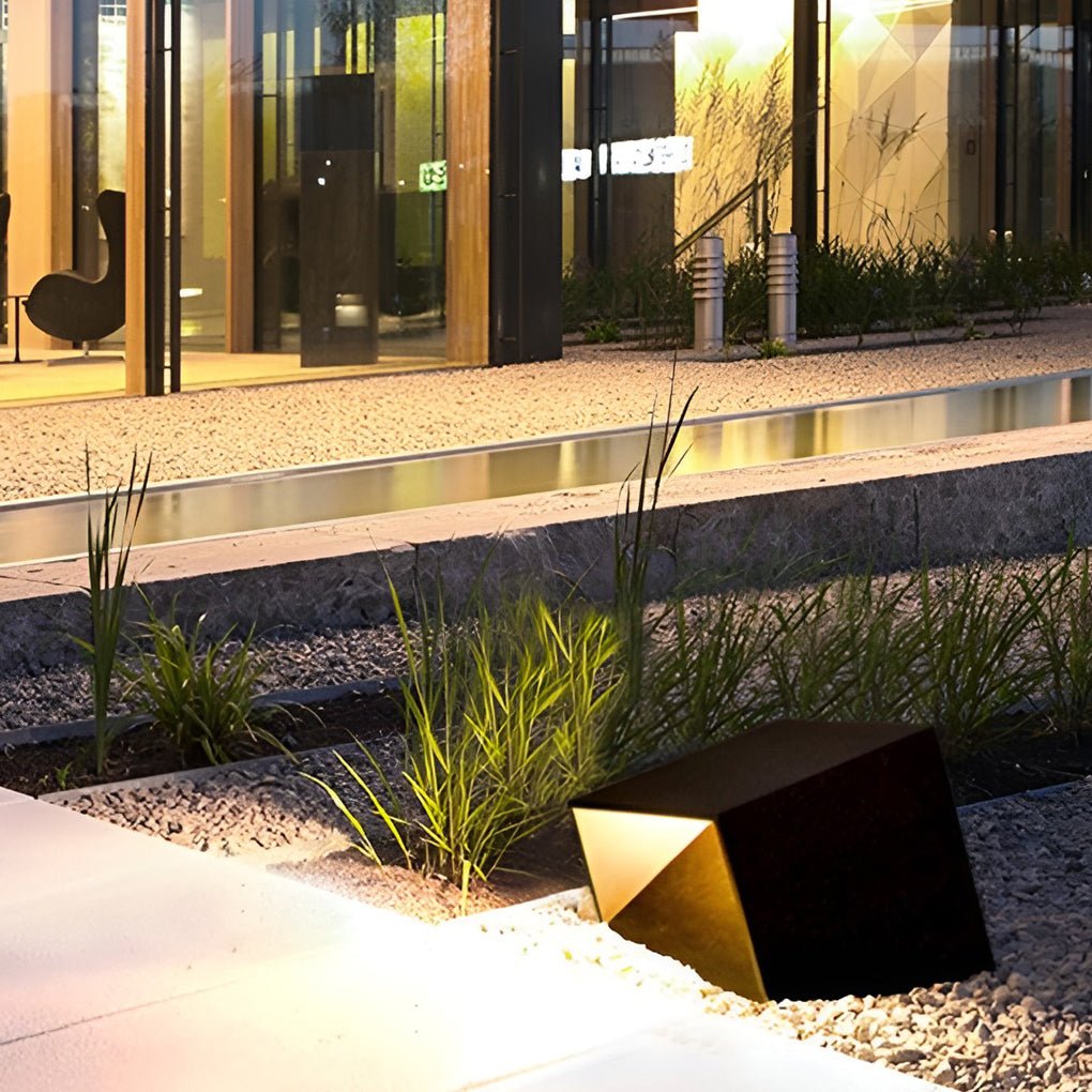 Cube Path Light Ingenious Outdoor Landscape Geometric Light
