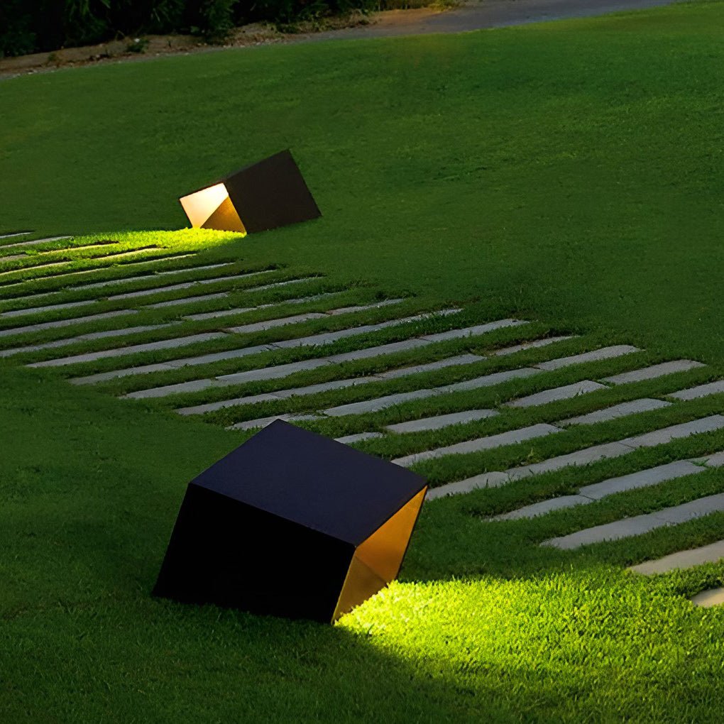 Cube Path Light Ingenious Outdoor Landscape Geometric Light