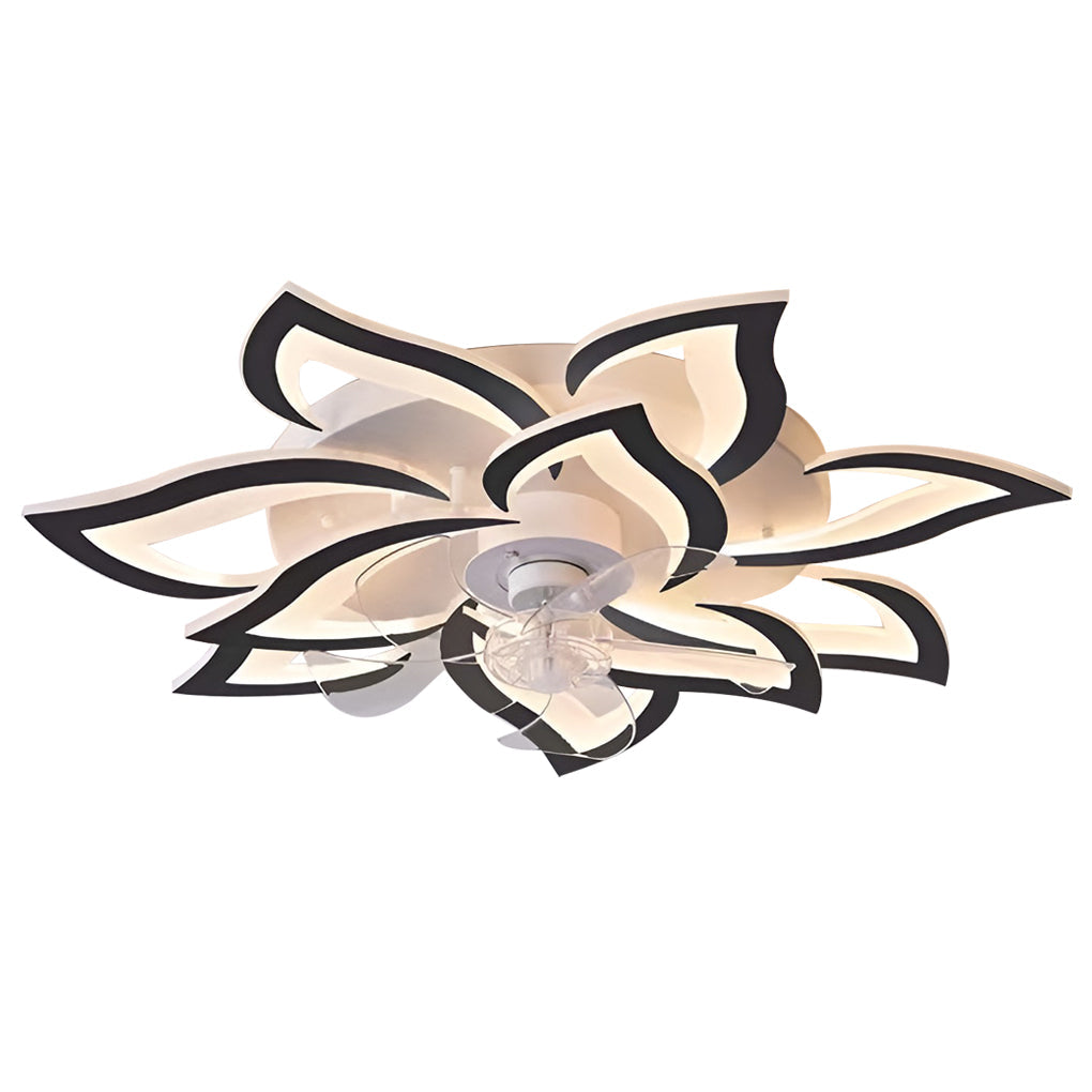 Decorative Ceiling Fans with Lights Nordic LED Light