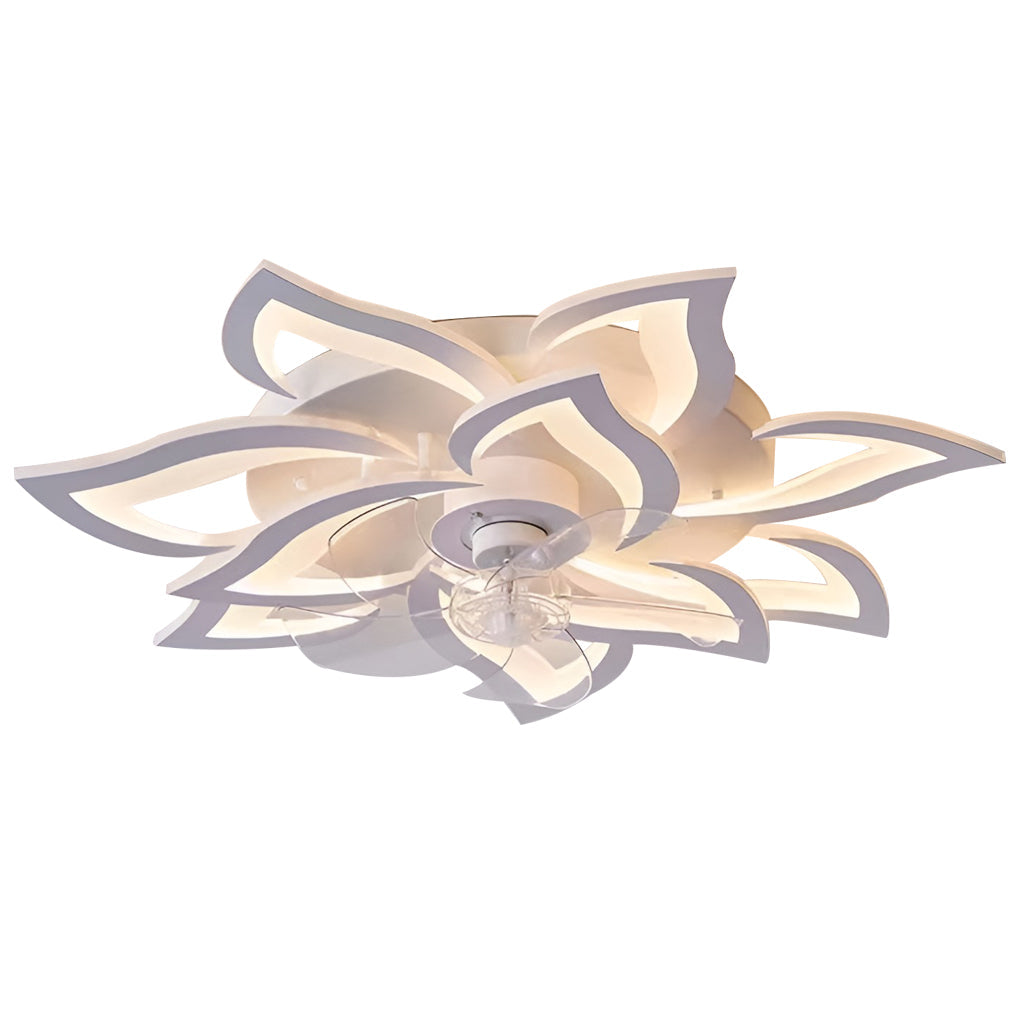 Decorative Ceiling Fans with Lights Nordic LED Light