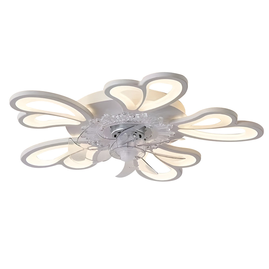 Decorative Ceiling Fans with Lights Nordic LED Light