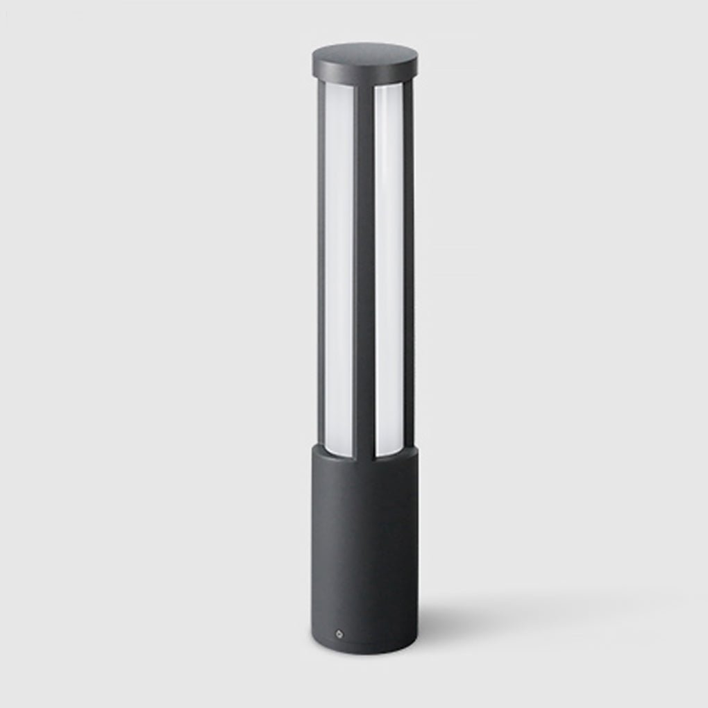 Residential Bollard Lights Modern Cylindrical LED Landscape Light