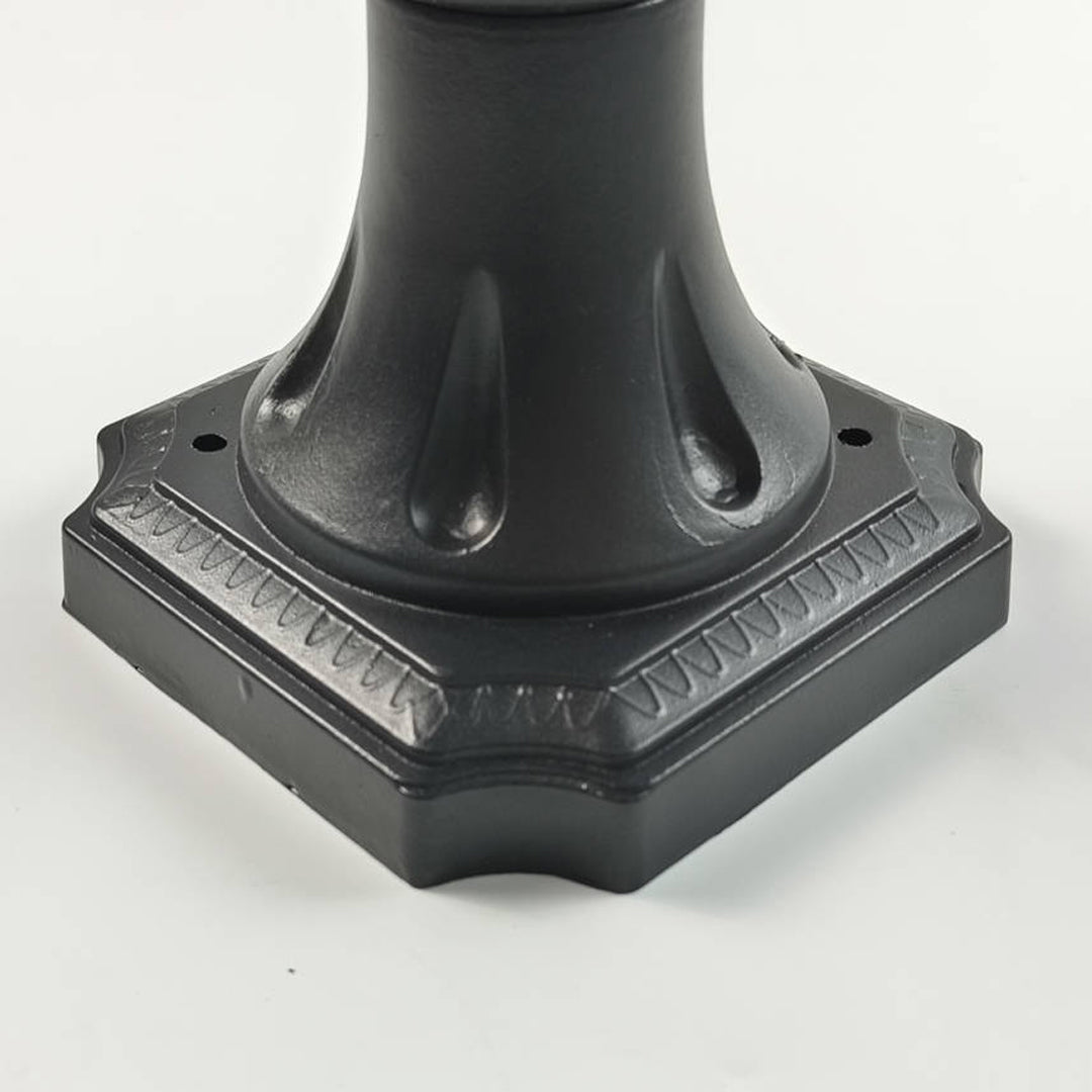 Globe Pillar Lights European Glass Waterproof Outdoor Lamp
