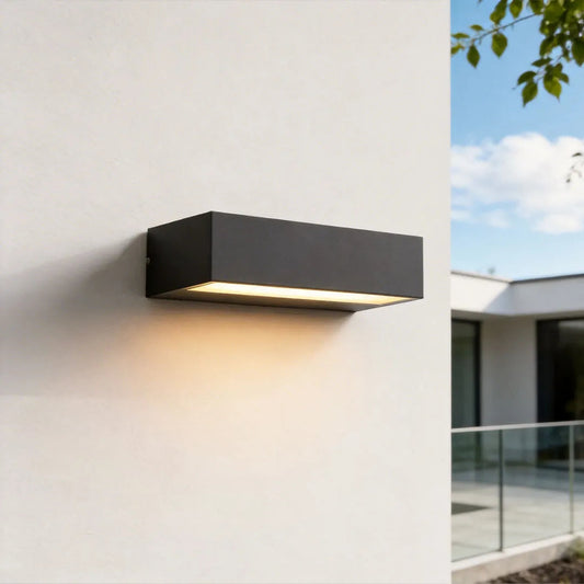 Exterior Porch Light Fixtures Modern Waterproof Door Number LED Light