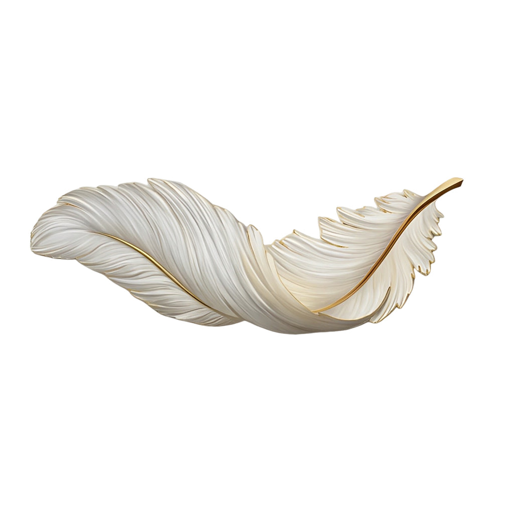Feather Wall Lamp Modern Luxury Creative LED Art Deco Lamp
