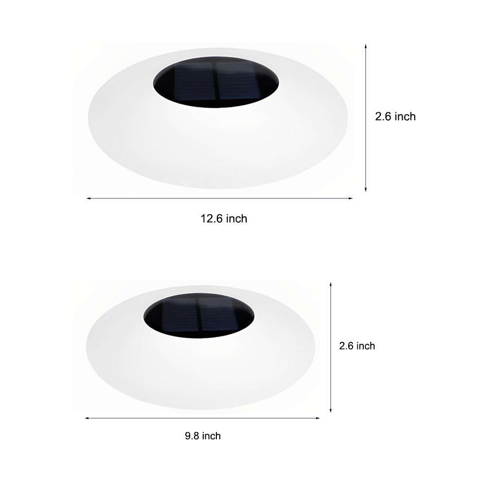 Floating Pond Lamp Rgb Solar-Powered Pool White Light