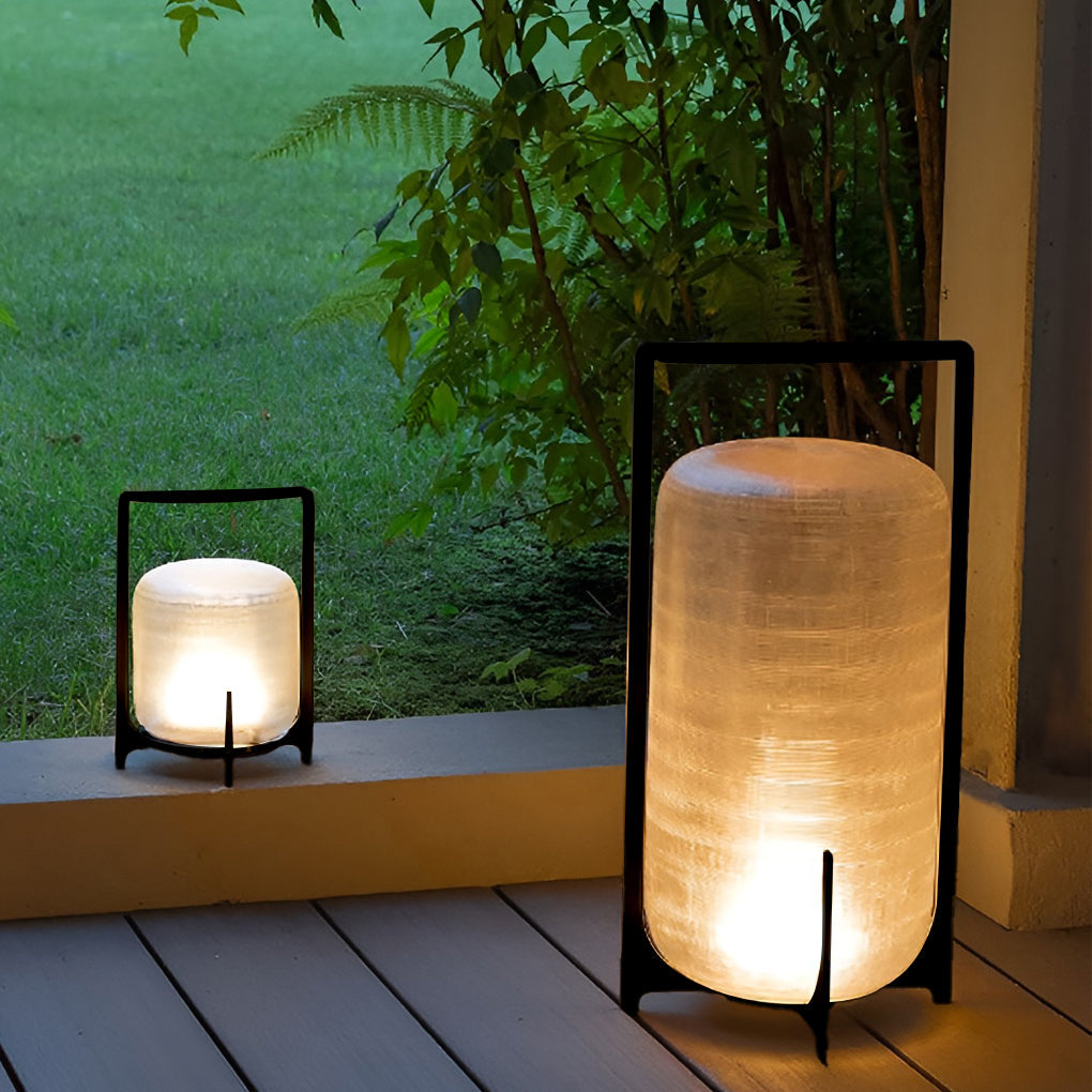 Outdoor Modern Handle Lantern Modern Waterproof LED Light
