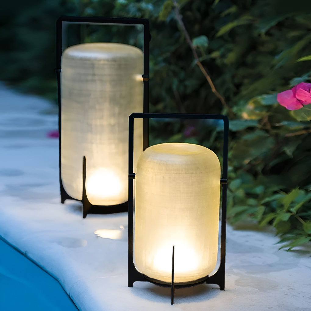 Outdoor Modern Handle Lantern Modern Waterproof LED Light