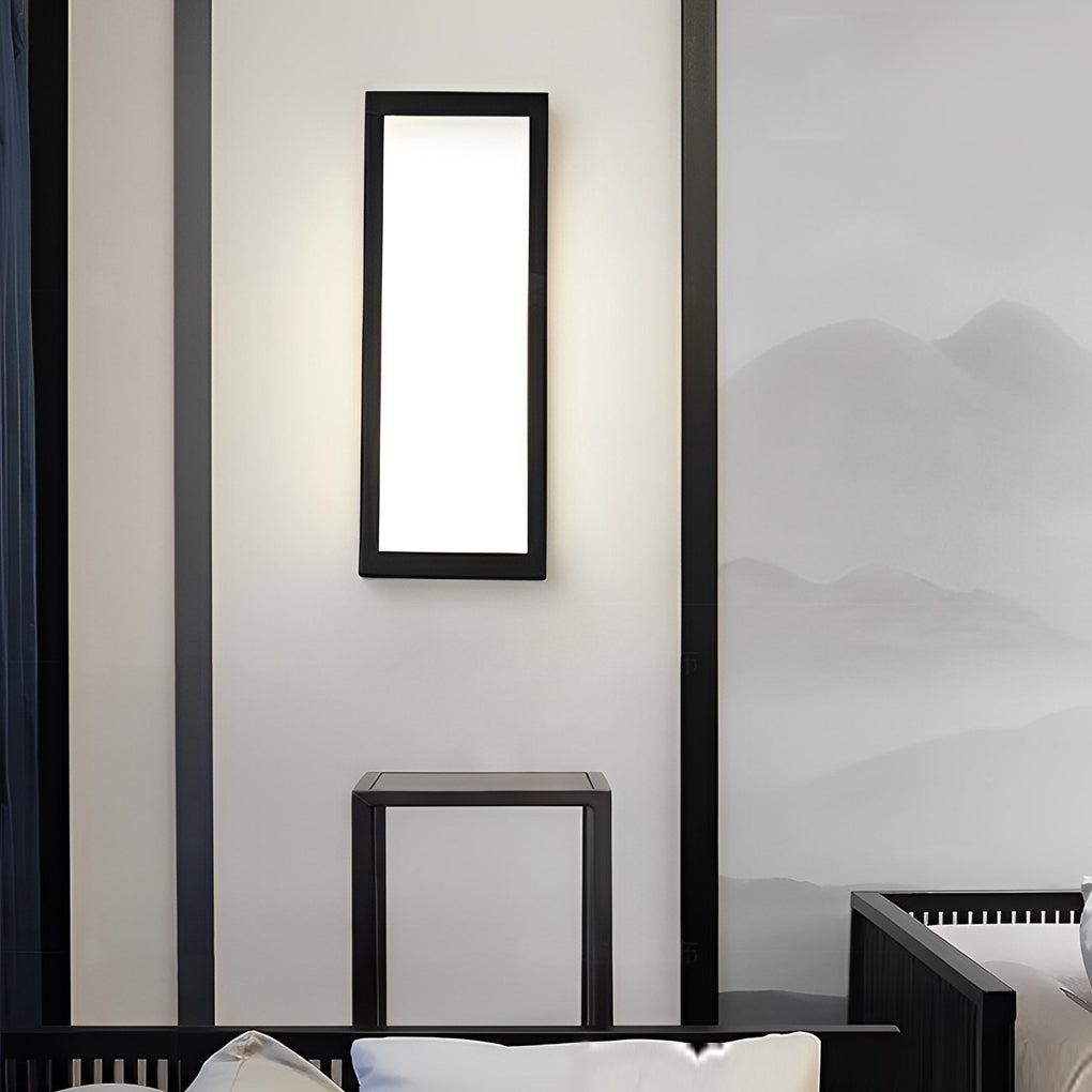 Rectangle Outdoor Wall Lighting Modern LED Waterproof Light
