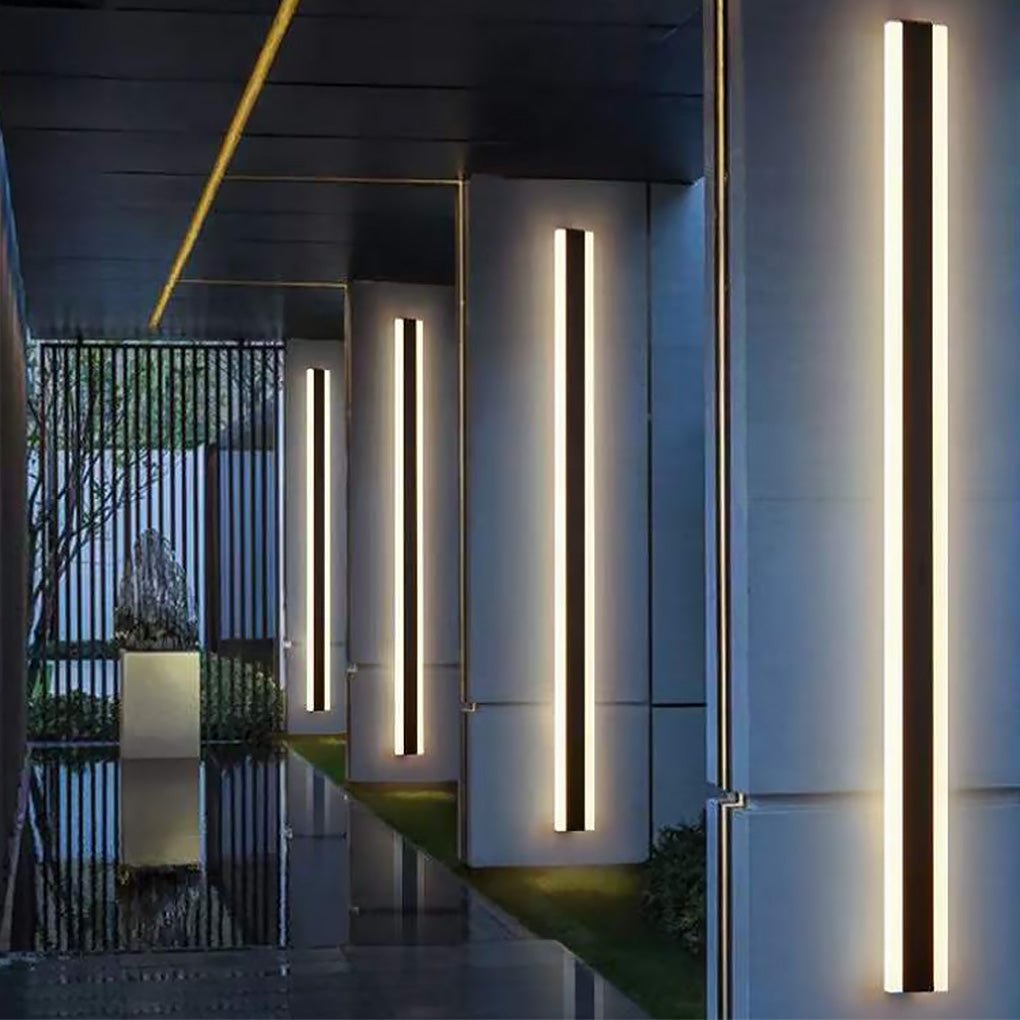 Gate Wall Light Minimalist Waterproof LED Outdoor Light