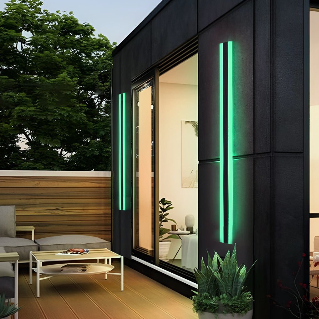 Gate Wall Light Minimalist Waterproof LED Outdoor Light