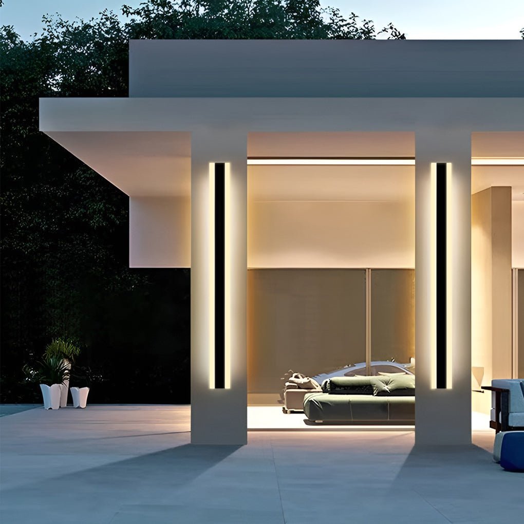 Gate Wall Light Minimalist Waterproof LED Outdoor Light