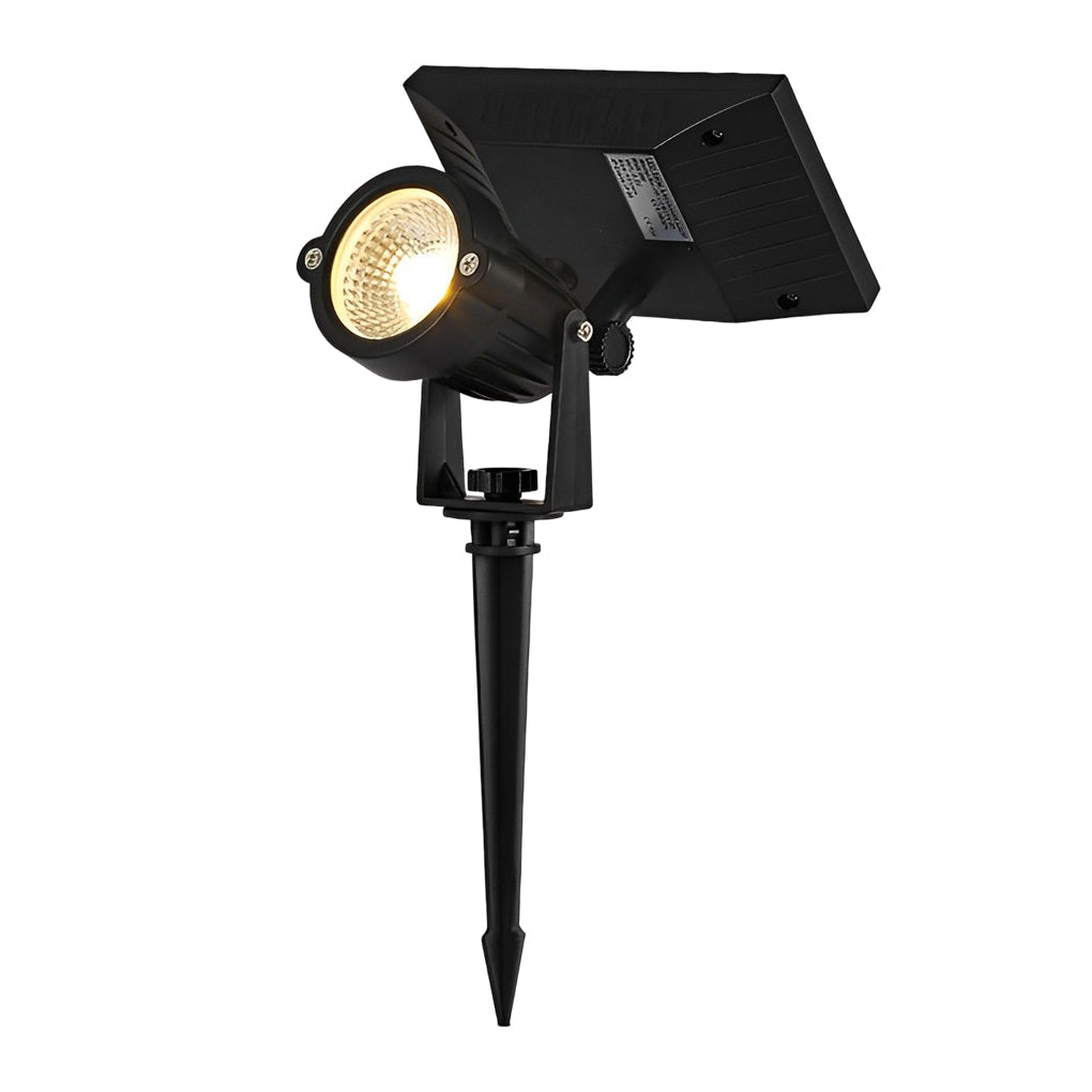 Ground Spike Solar Lights Adjustable LED RGB Waterproof Tree Spotlight